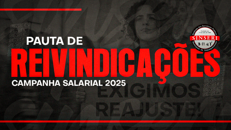 Campanha Salarial 2025 | Protocolamos ofício na Prefeitura com a Pauta de Reivindicações da categoria. Cobramos agilidade!