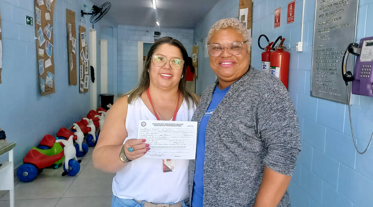 Creche Clélia Monea Chapina | Sejam bem-vindas, Adriana Santos e Elaine Silva, novas sócias do Sinseri