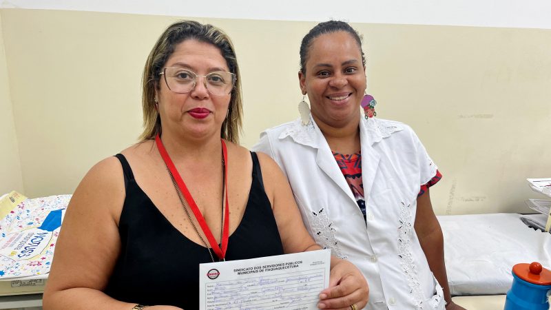 UBS Jardim Paineira | Kamila da Silva Gomes é a mais nova associada do Sinseri. Seja bem-vinda, companheira!
