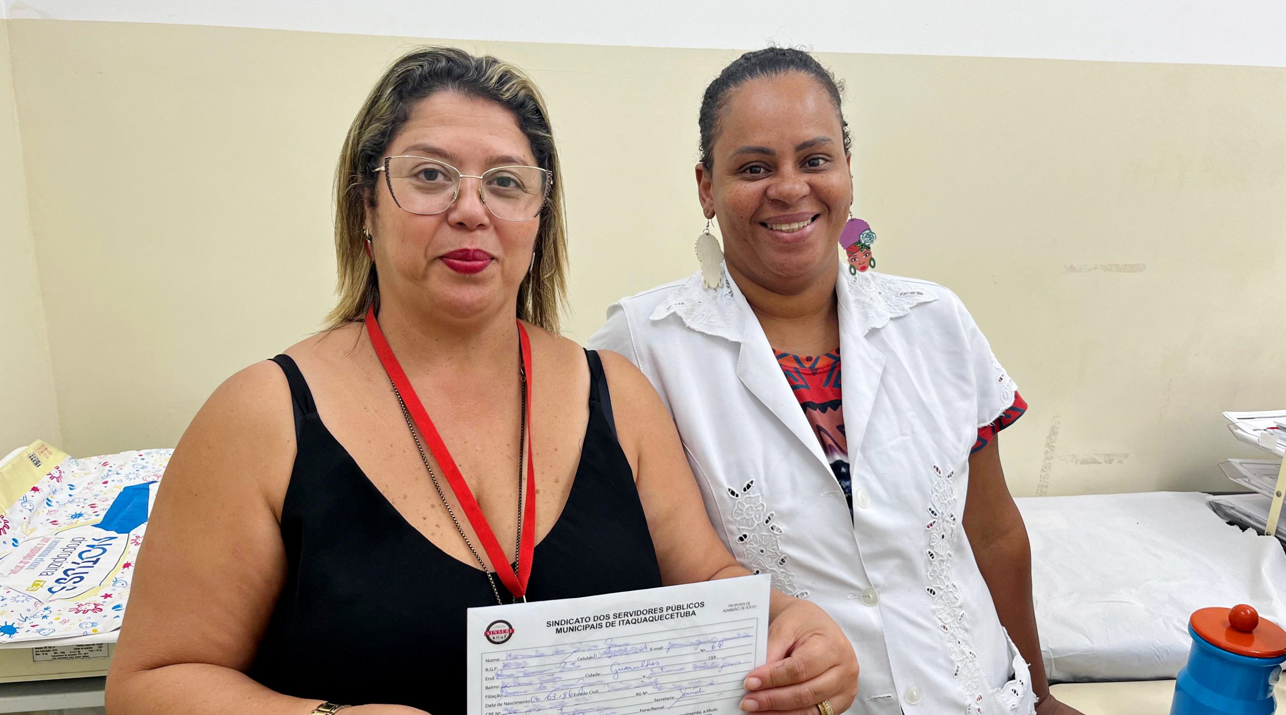 UBS Jardim Paineira | Kamila da Silva Gomes é a mais nova associada do Sinseri. Seja bem-vinda, companheira!