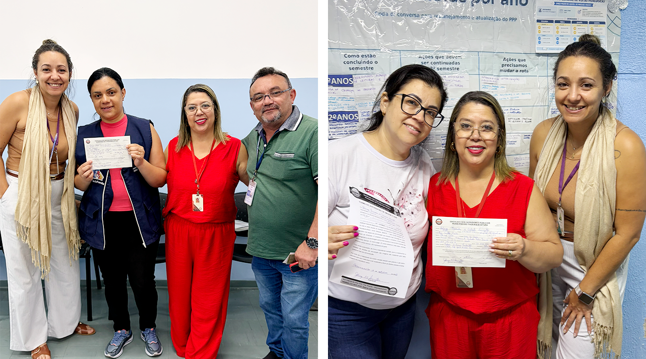 Mais força na base | SINSERI dá boas-vindas a Solange Lorenzetto e Priscila Silva, nossas novas associadas!