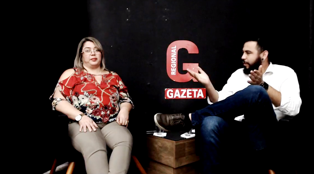 GAZETA | Presidente Clícia participa de live e destaca luta pelo Servidor
