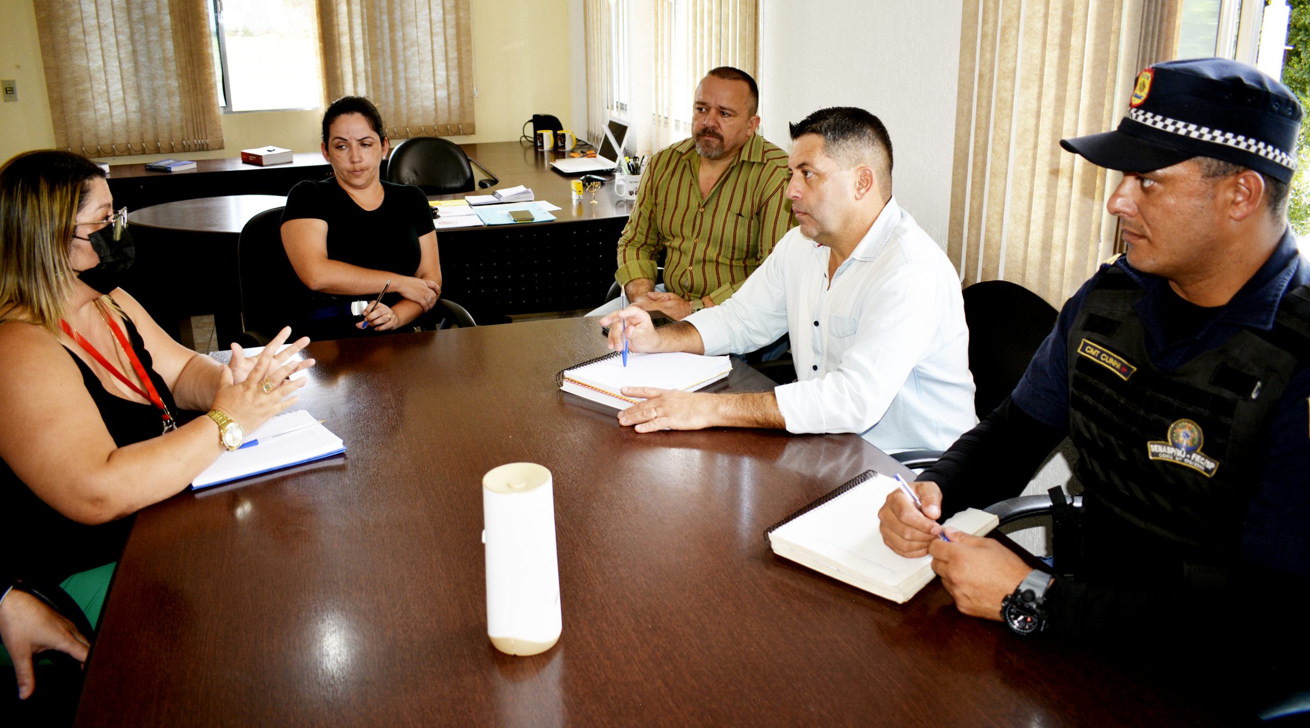 Segurança | Sinseri tem 1ª reunião com o secretário Anderson Caldeira