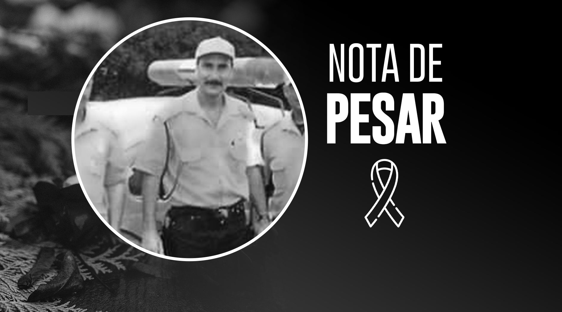 Informamos com grande pesar o falecimento do Agente de Trânsito Luiz Cláudio Rodrigues