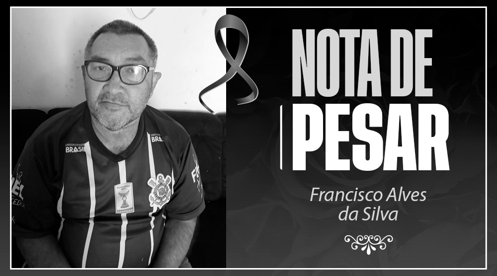 Grande perda | Estamos em luto pelo falecimento do Servidor aposentado Francisco Alves da Silva