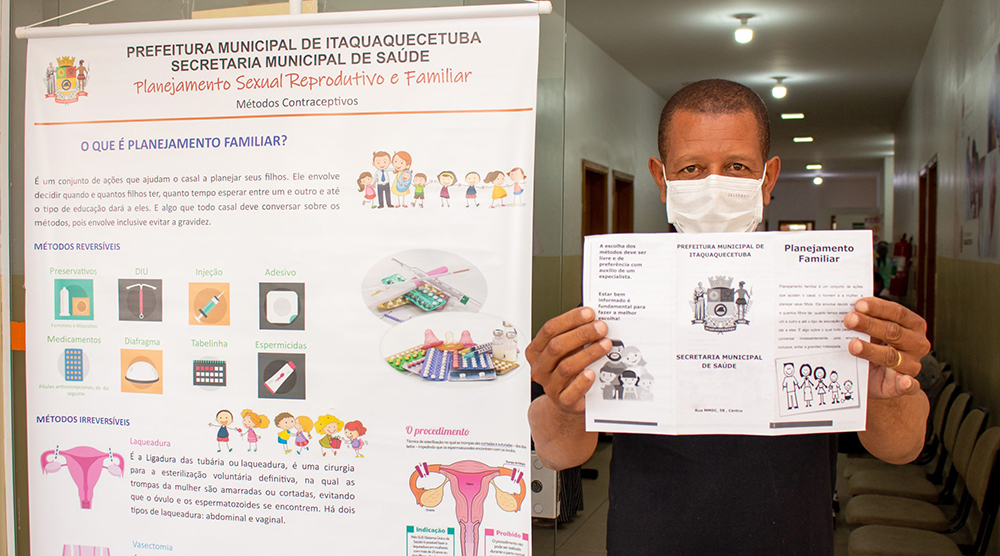 Homens têm facilidade na realização da cirurgia de vasectomia na rede pública de Itaquá