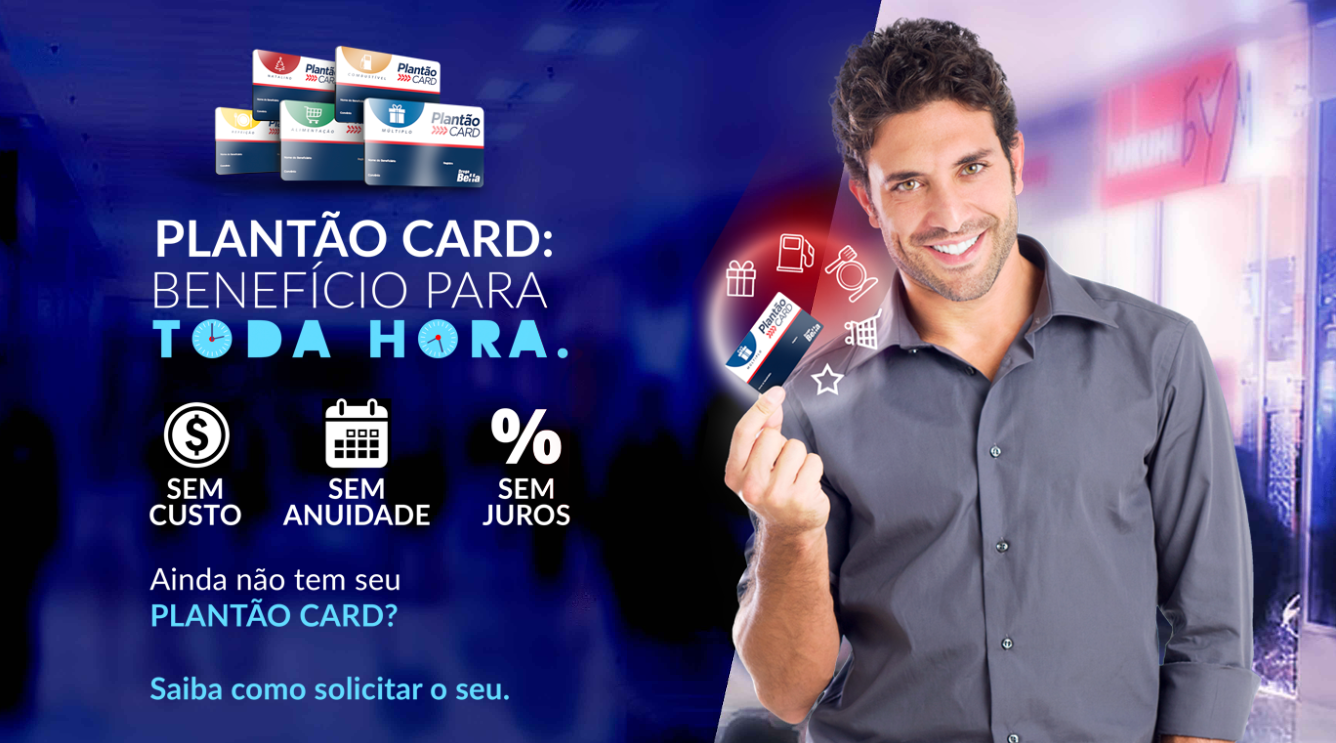 Plantão Card | Servidor associado tem direito ao cartão de benefícios e ainda concorre a prêmios!