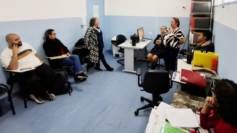 Diálogo aberto com os Servidores | Diretoria do Sinseri visita diversas Unidades de Saúde de Itaquaquecetuba
