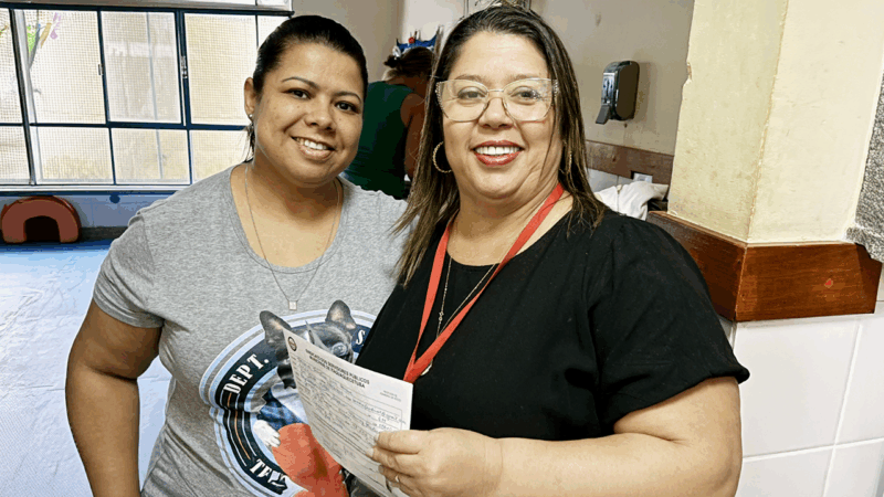 Bárbara Fonseca, Auxiliar de Creche da Creche Jorge Camilo, é a nossa mais nova associada. Seja bem-vinda!