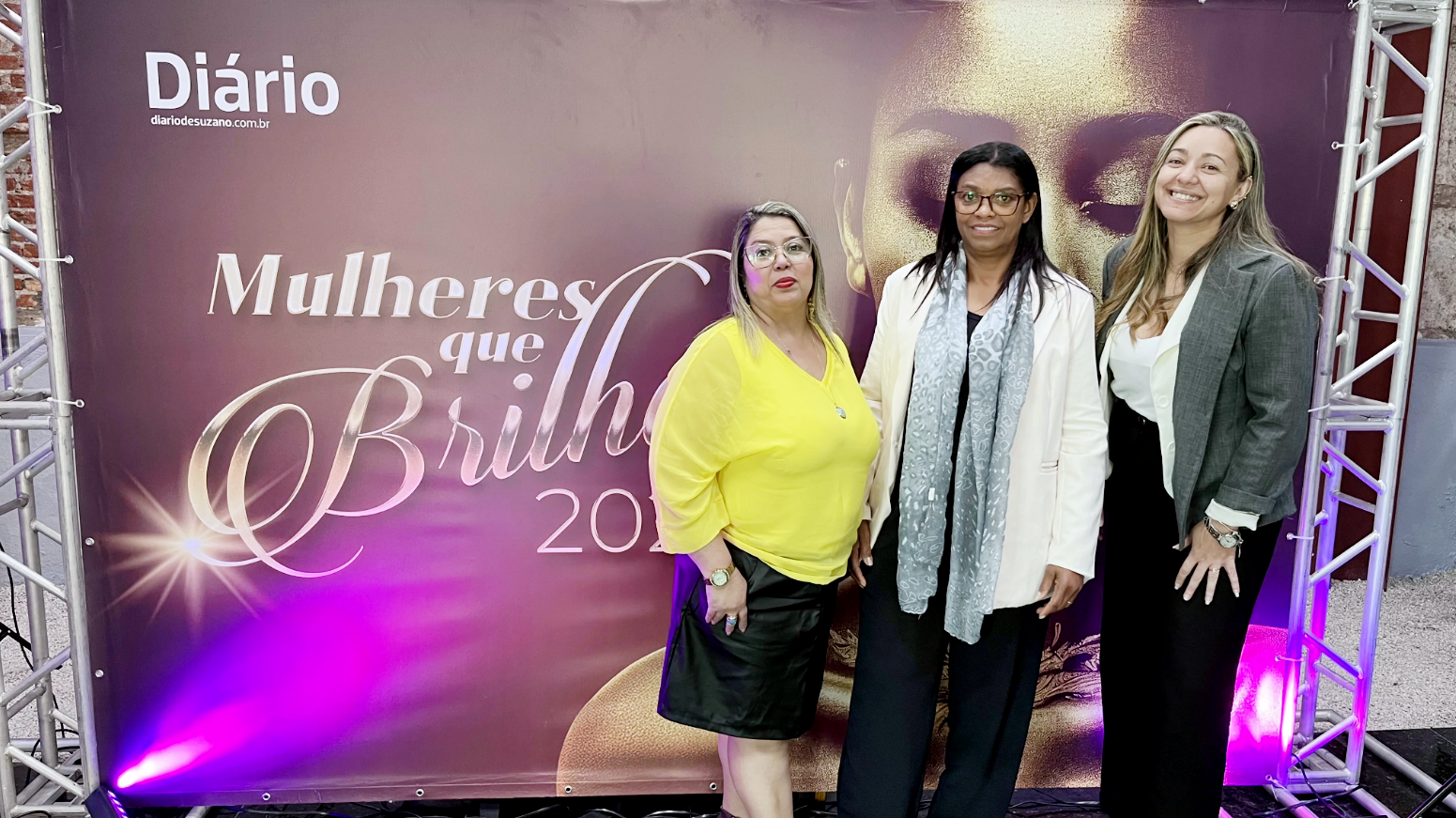 Prêmio “Mulheres que Brilham ✨” | Presidente Clícia Mara Silva Damaceno é homenageada pelo segundo ano consecutivo