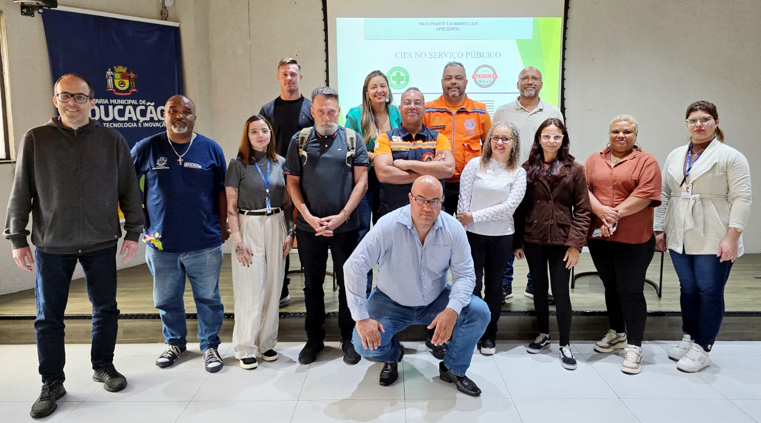 Novos cipeiros realizam capacitação para assumir os cargos. Direção do Sinseri acompanha de perto este importante momento!