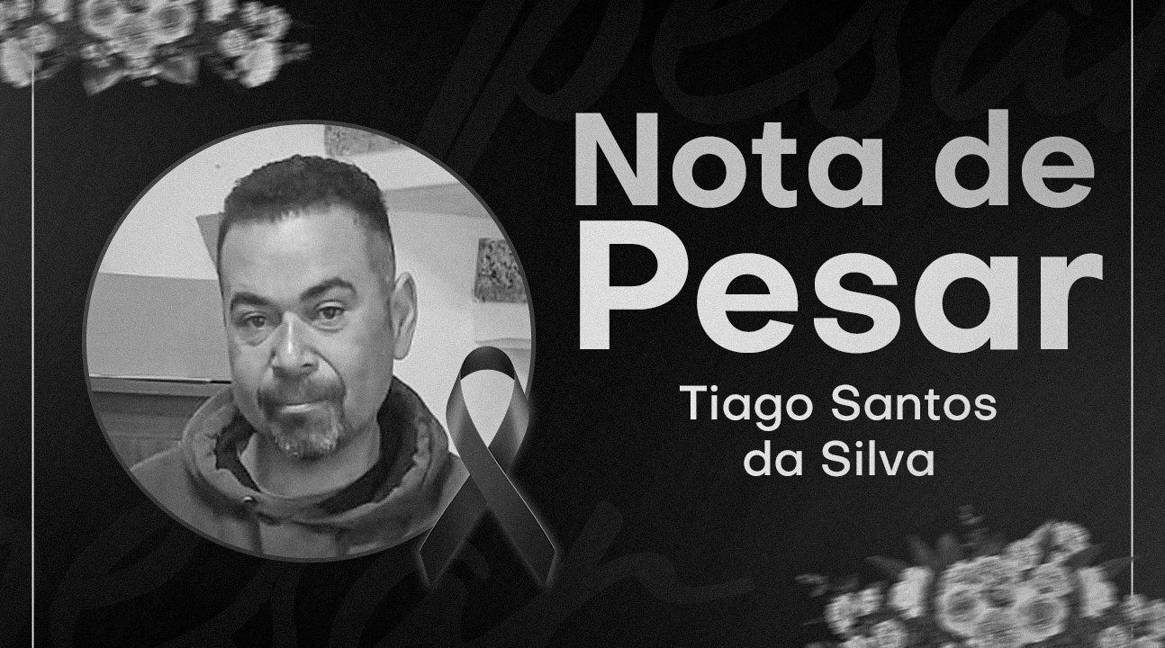 Sinseri lamenta a partida prematura do querido Vigia Tiago Santos da Silva. Descanse em paz!