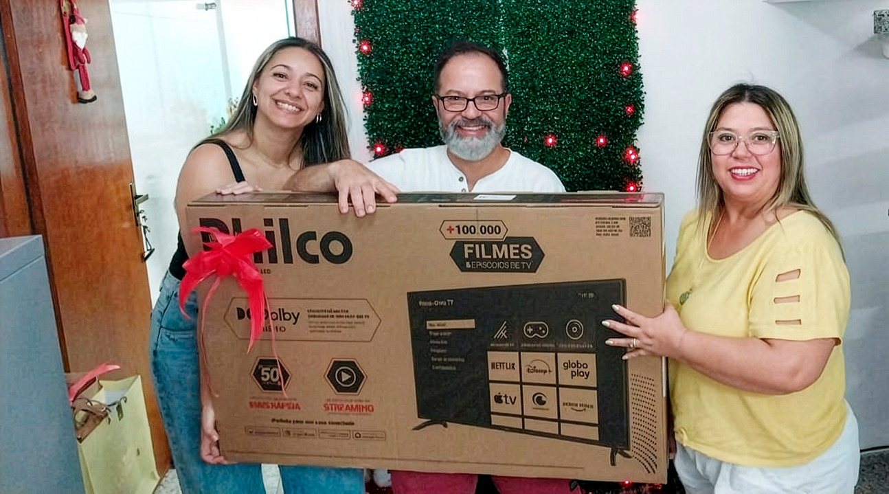 Live Premiada 2025 🎁 | Servidores vêm à sede retirar seus brindes e elogiam iniciativa do Sinseri