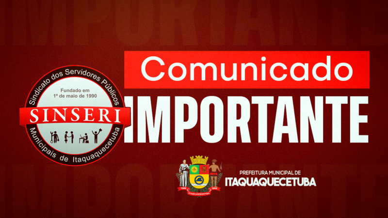 Prefeitura informa que realizará pagamento dos salários de janeiro até 5 de fevereiro de 2026. Confira o comunicado!