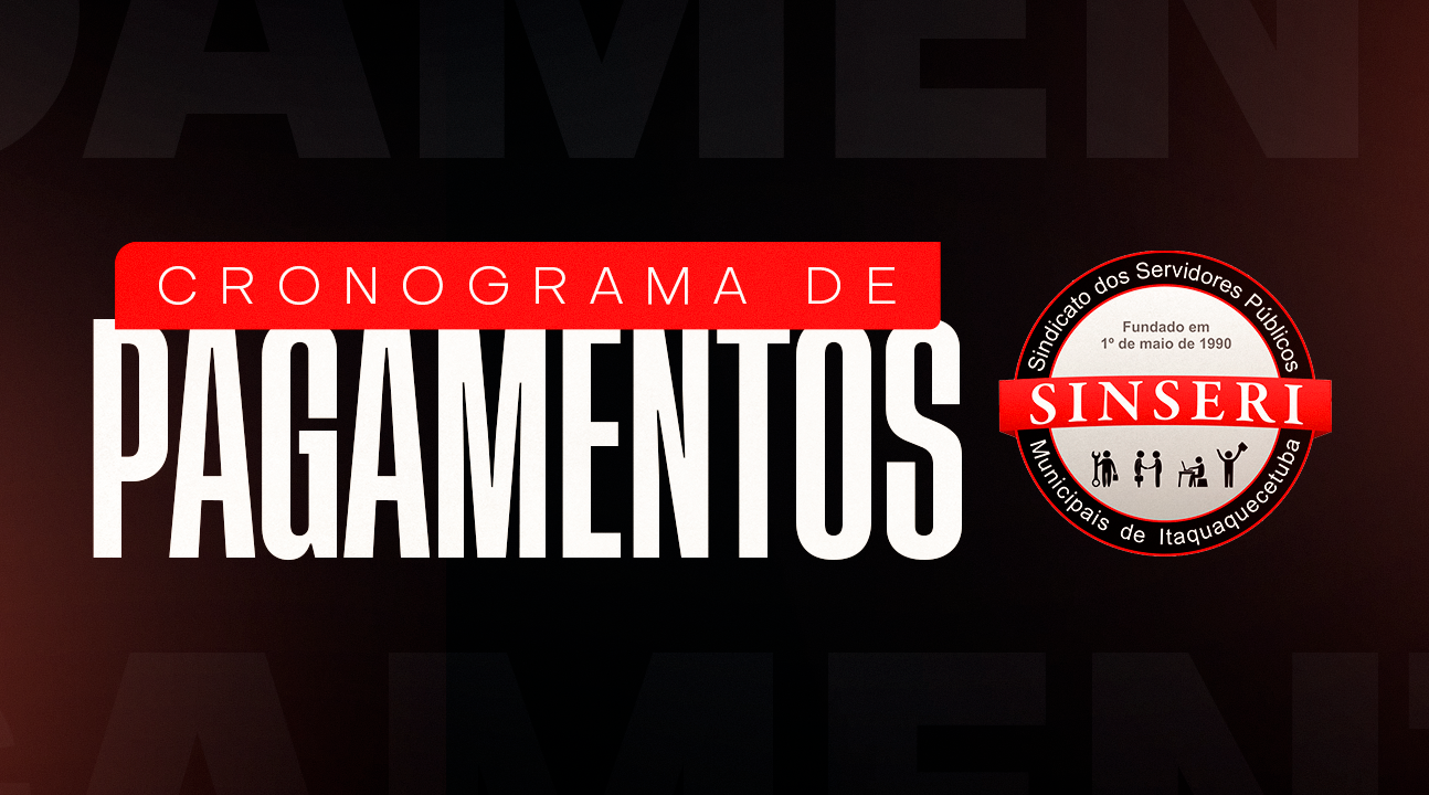 Confira o cronograma oficial com as datas de pagamento dos Servidores de Itaquaquecetuba