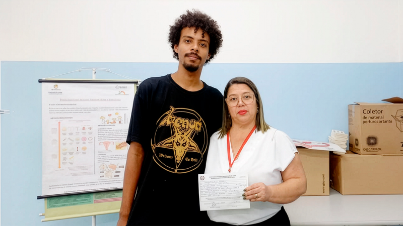 Sejam bem-vindos, Isaque Sanches e Melanie Cruz. Novos sócios do Sinseri fortalecem a nossa luta por direitos!